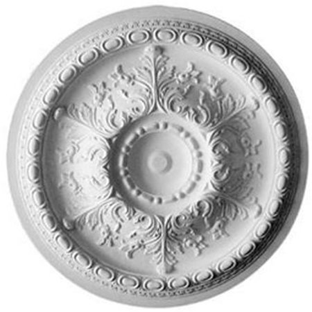 DWELLINGDESIGNS 38.38 in. OD x 2.88 in. P Architectural Accents - Oslo Ceiling Medallion DW2572745